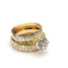 14K GOLD TRIPLE RNG-053
