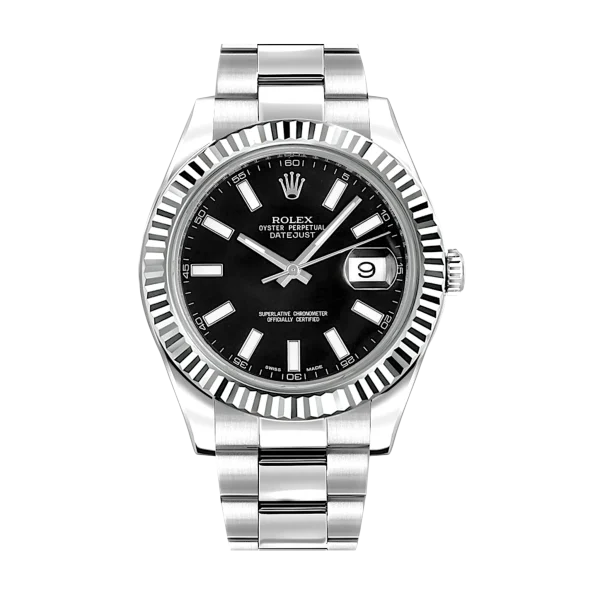 Rolex Datejust II 41mm Men’s Watch – Fluted Bezel